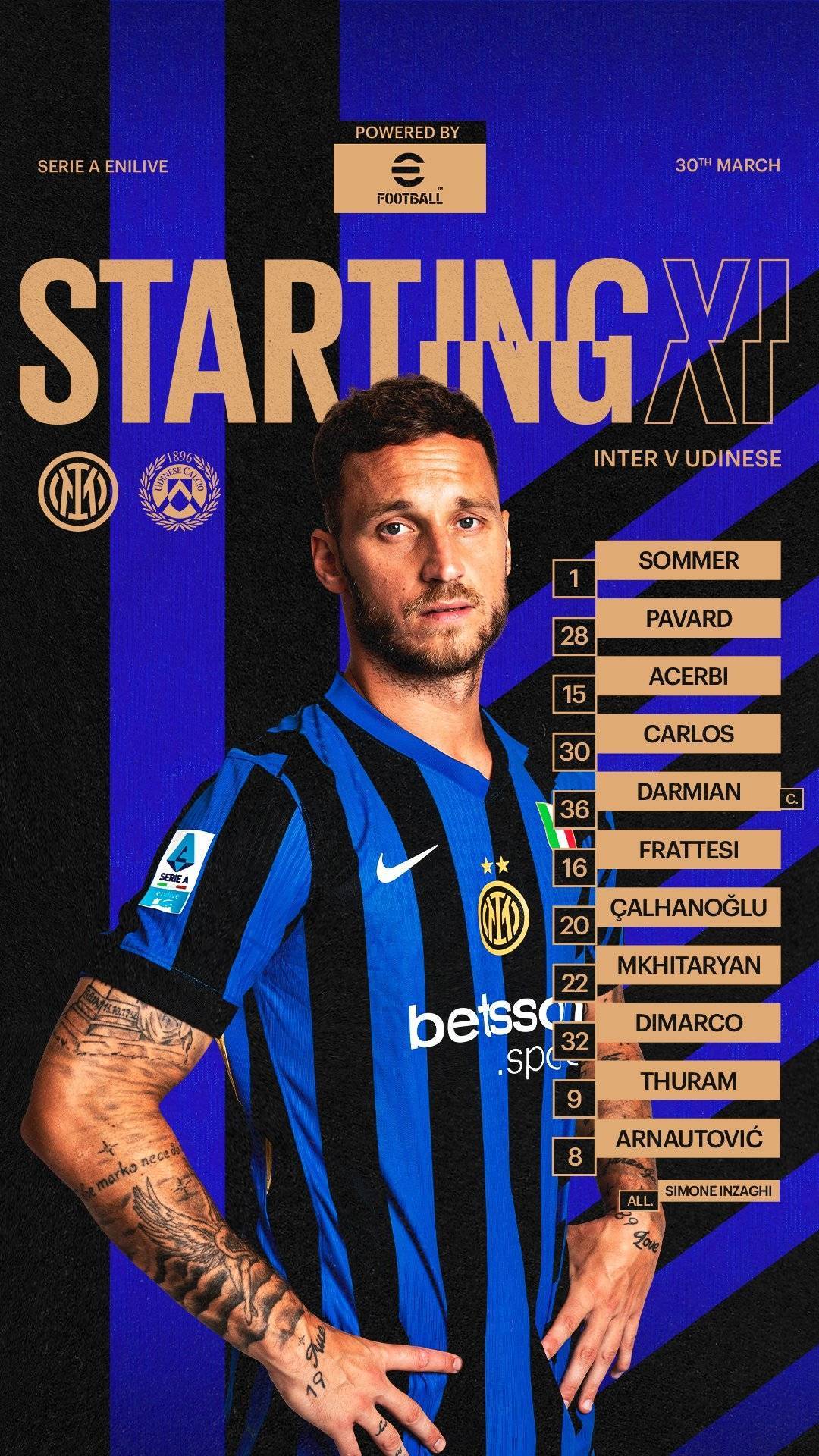 包含国际米兰战胜乌迪内斯，再度夺冠希望的词条