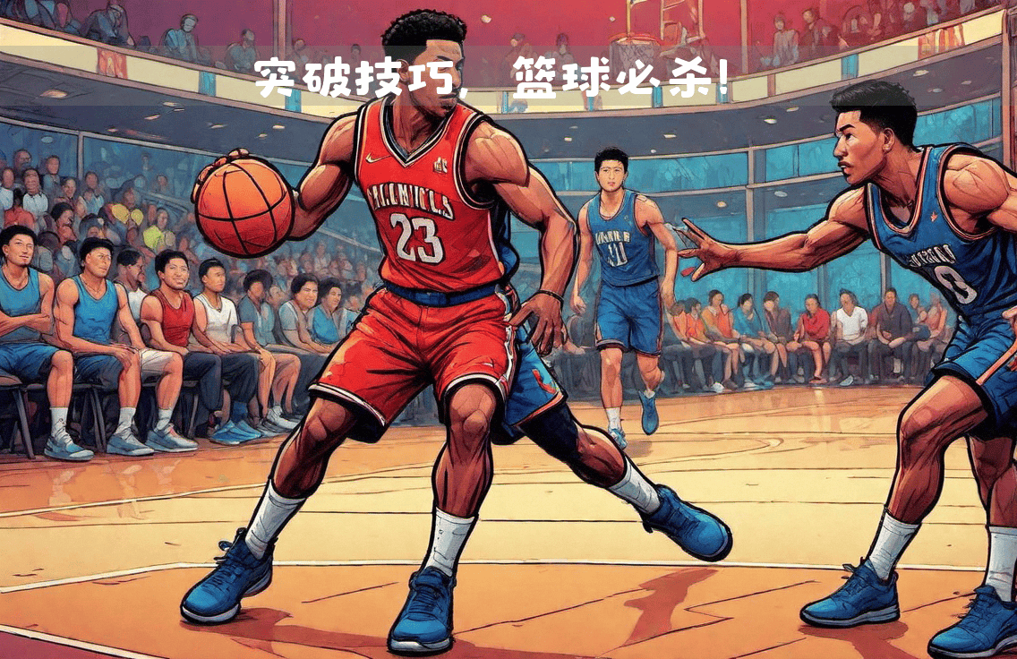 外国篮球赛事中球员实现突破创新