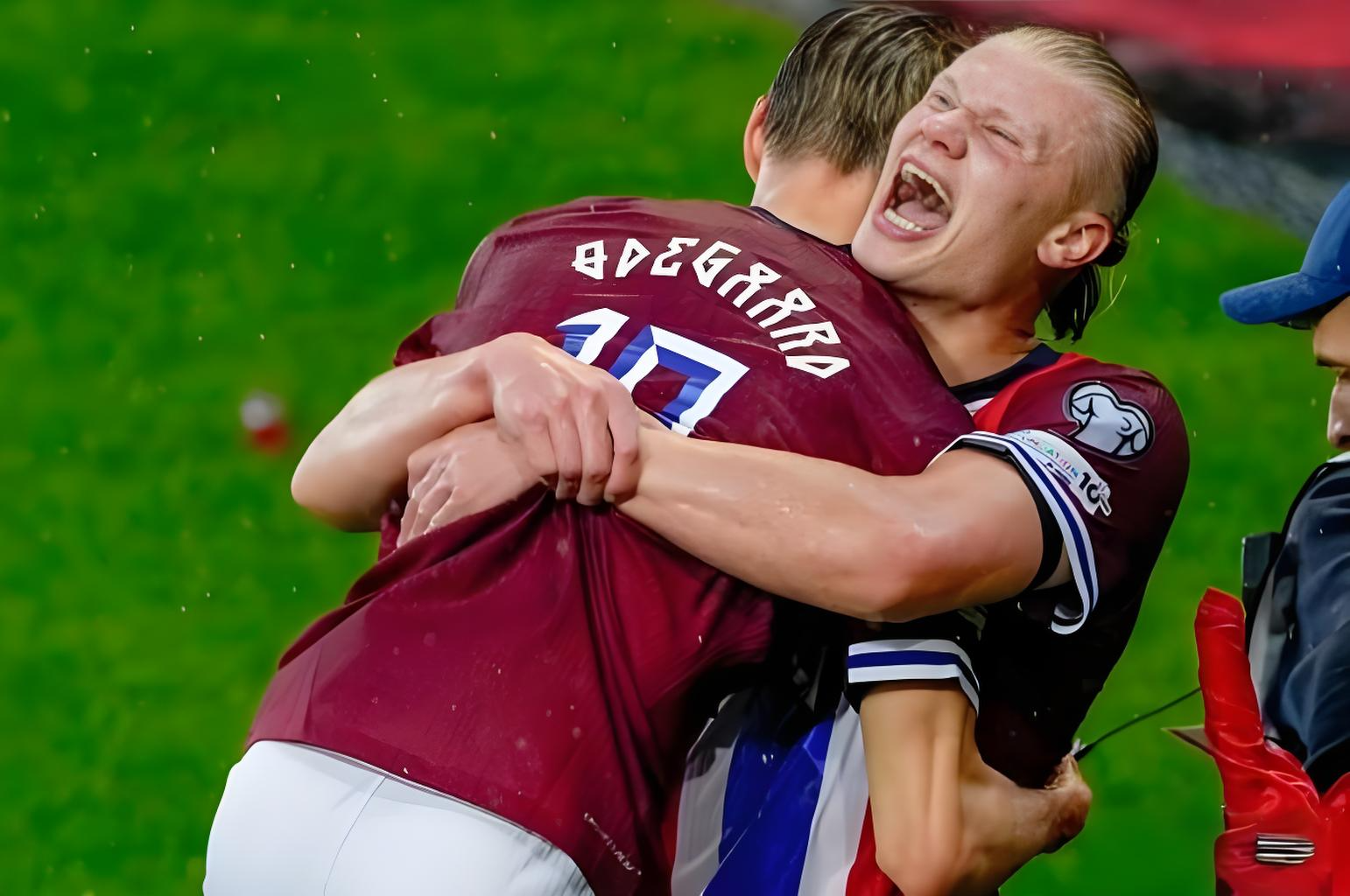 -欧预赛欢歌笑语胜利队员庆祝不断