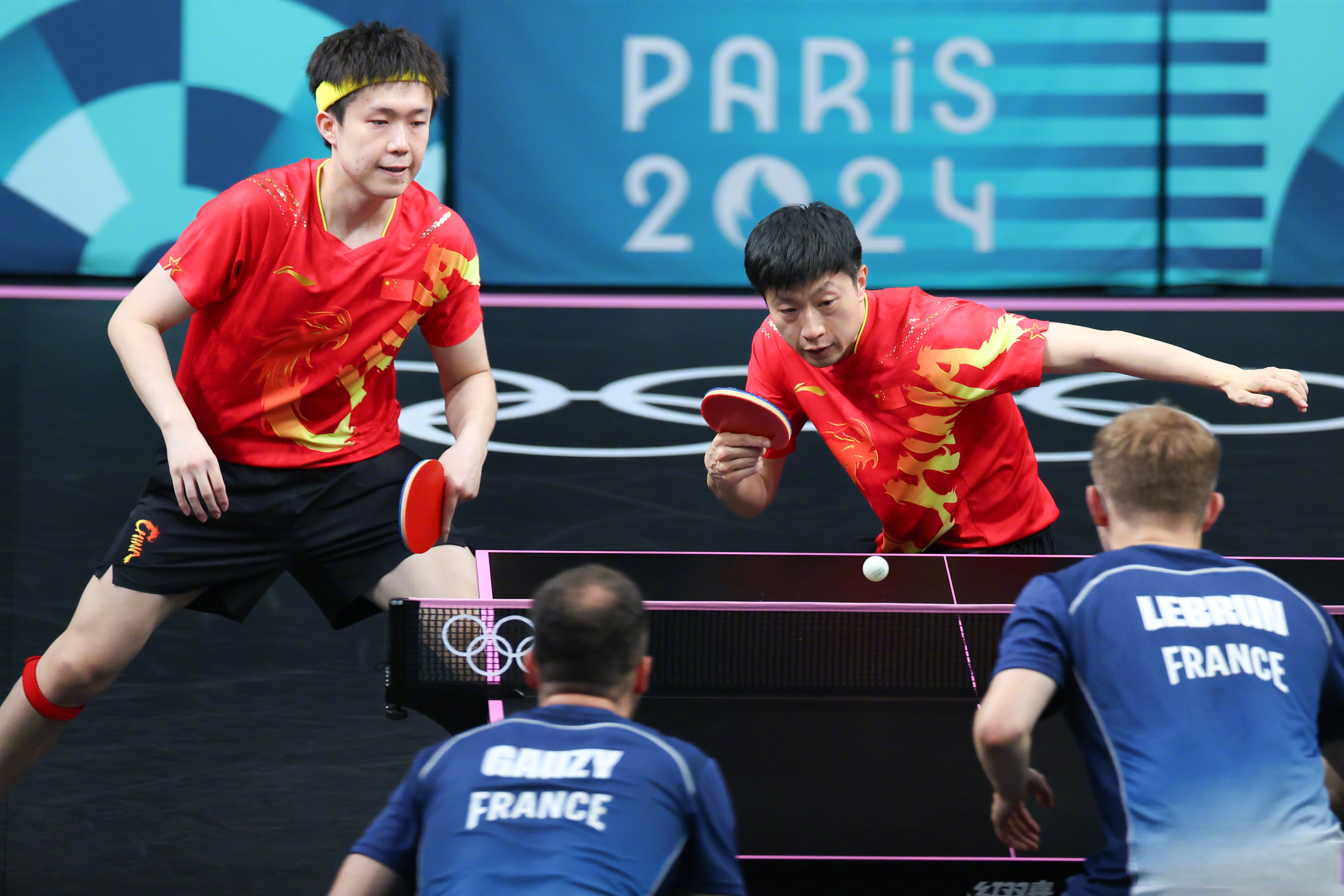 中国队鏖战法国队，王皓惊艳四座的简单介绍